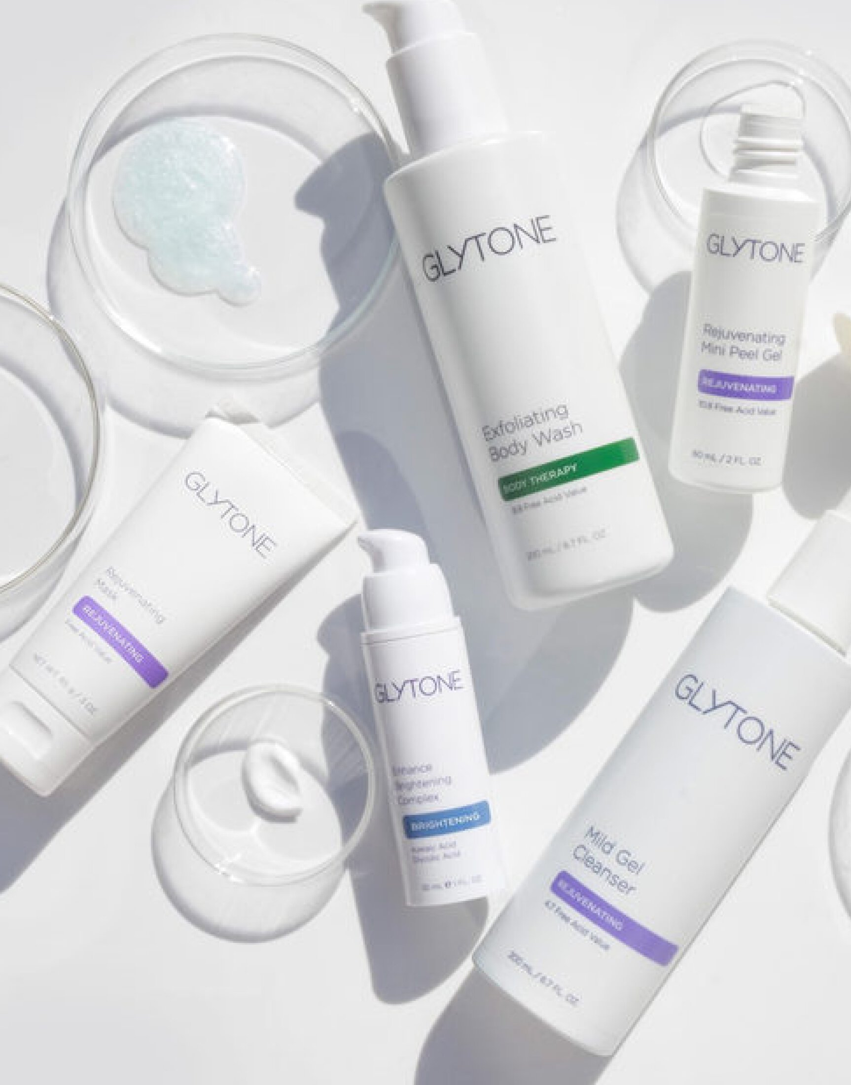 Glytone skincare products