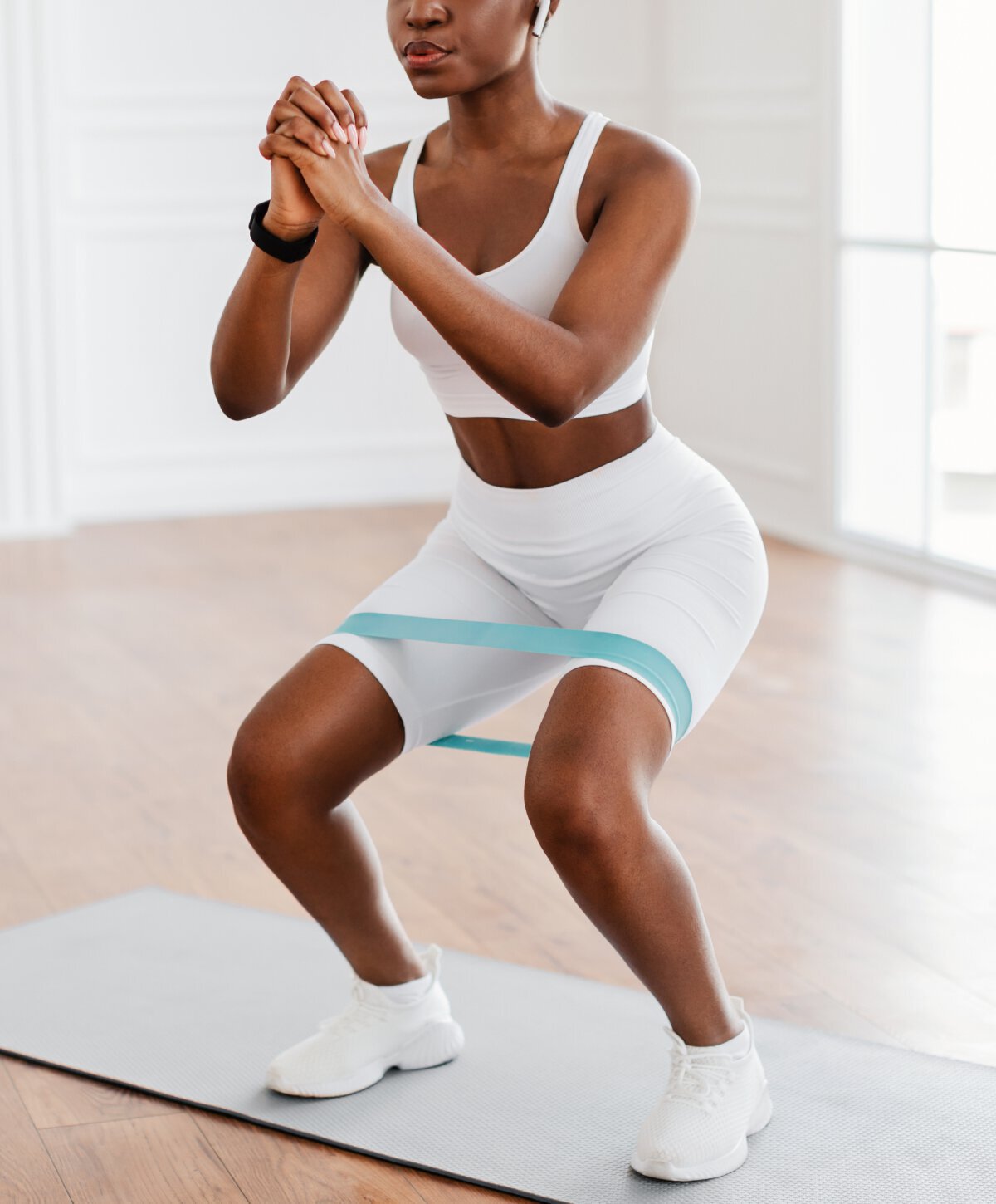 Washington DC laser hair removal model exercising