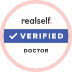 Realself verified doctor logo